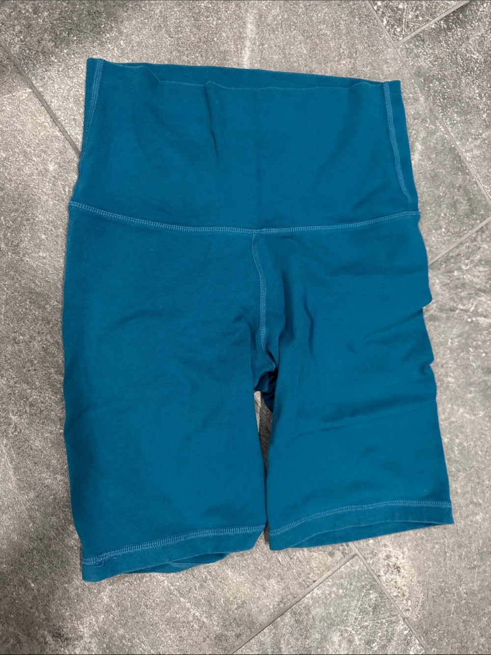Old Navy Teal High-Rise Bike Shorts